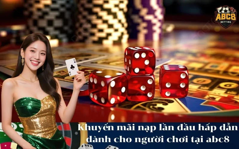 Khuyến mãi nạp lần đầu hấp dẫn dành cho người chơi tại abc8
